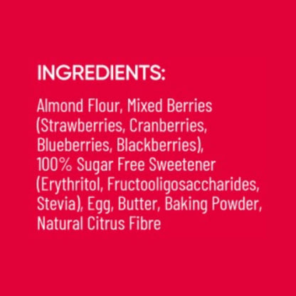 Berries Almond Cake - Made with 100% Almond Flour, Sugar Free, Keto, Gluten Free - Artinci#sugar-free##diabetic-friendly##weightloss#