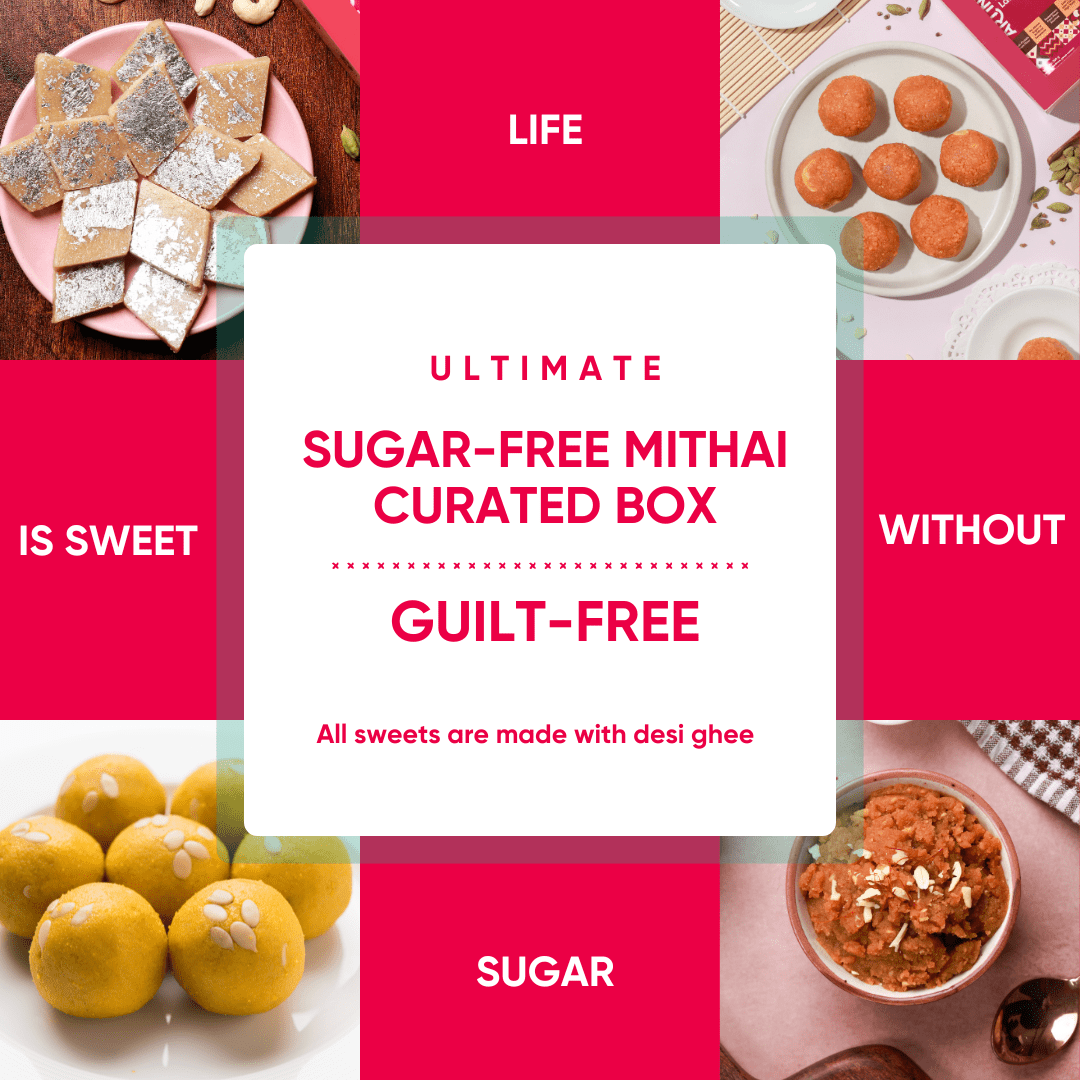 Ultimate Mithai Pack - Diabetic friendly, sugar free - Artincisugar - freediabetic - friendlyweightloss