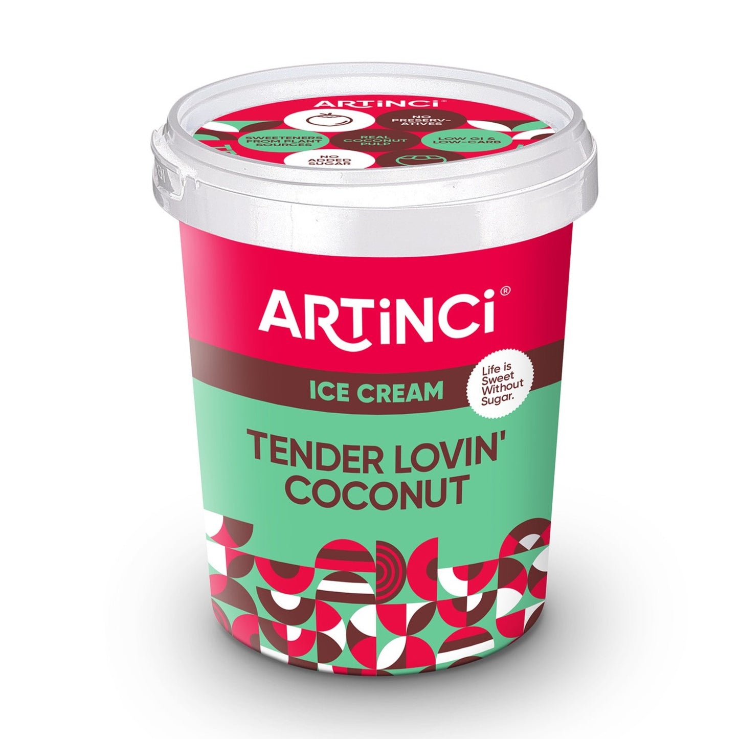 Sugar Free Tender Coconut Ice Cream