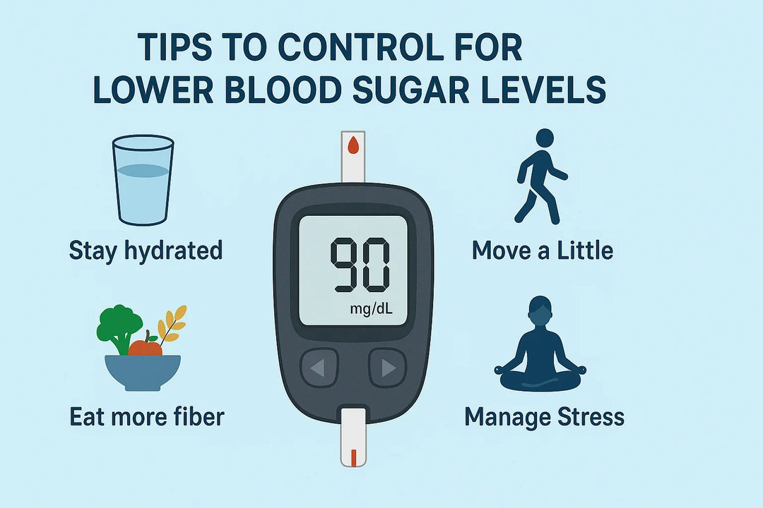 तनाव में ब्लड शुगर कैसे कम करें? (How to Lower Blood Sugar When Stressed?)