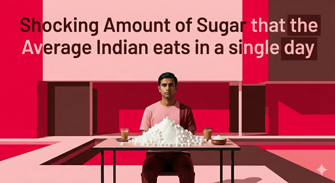 Shocking Amount of Sugar in the Average Indian Day!