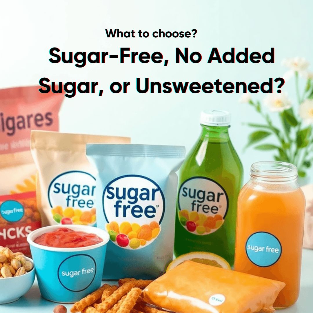 Decoding "Sugar-Free," "No Added Sugar," and "Unsweetened": Making Sense of Food Labels - Artinci