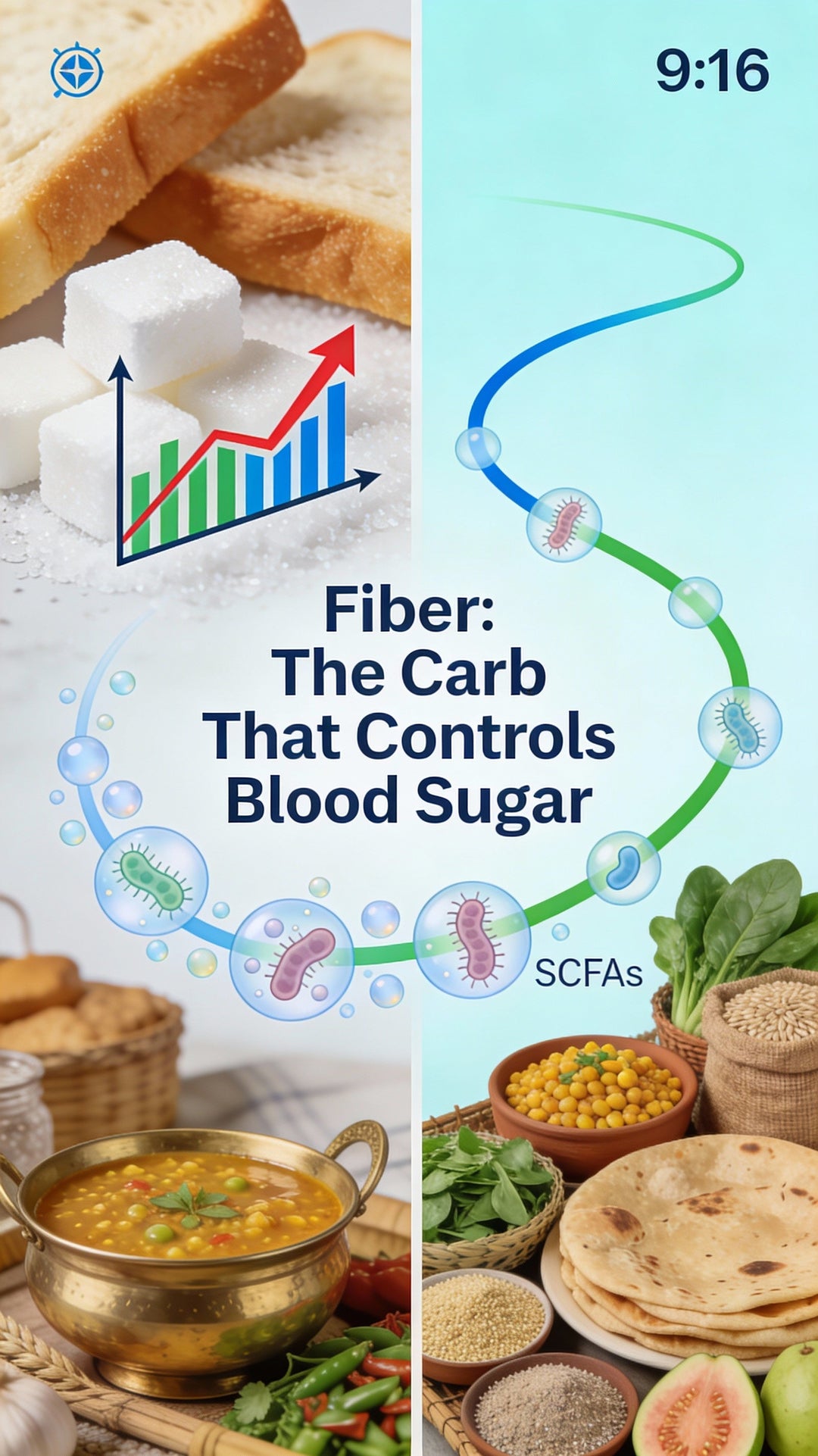 Fiber and Diabetes: How a “Carb” That Isn’t Digested Helps Control Blood Sugar