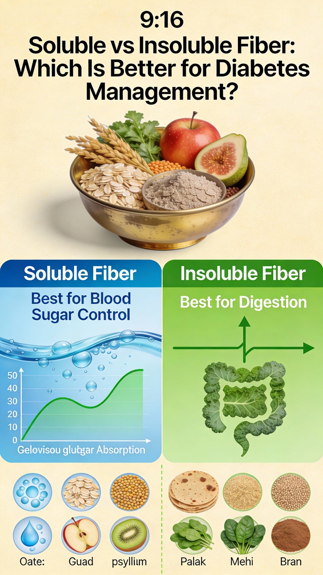 Soluble vs Insoluble Fiber: Which Is Better for Diabetes Management?