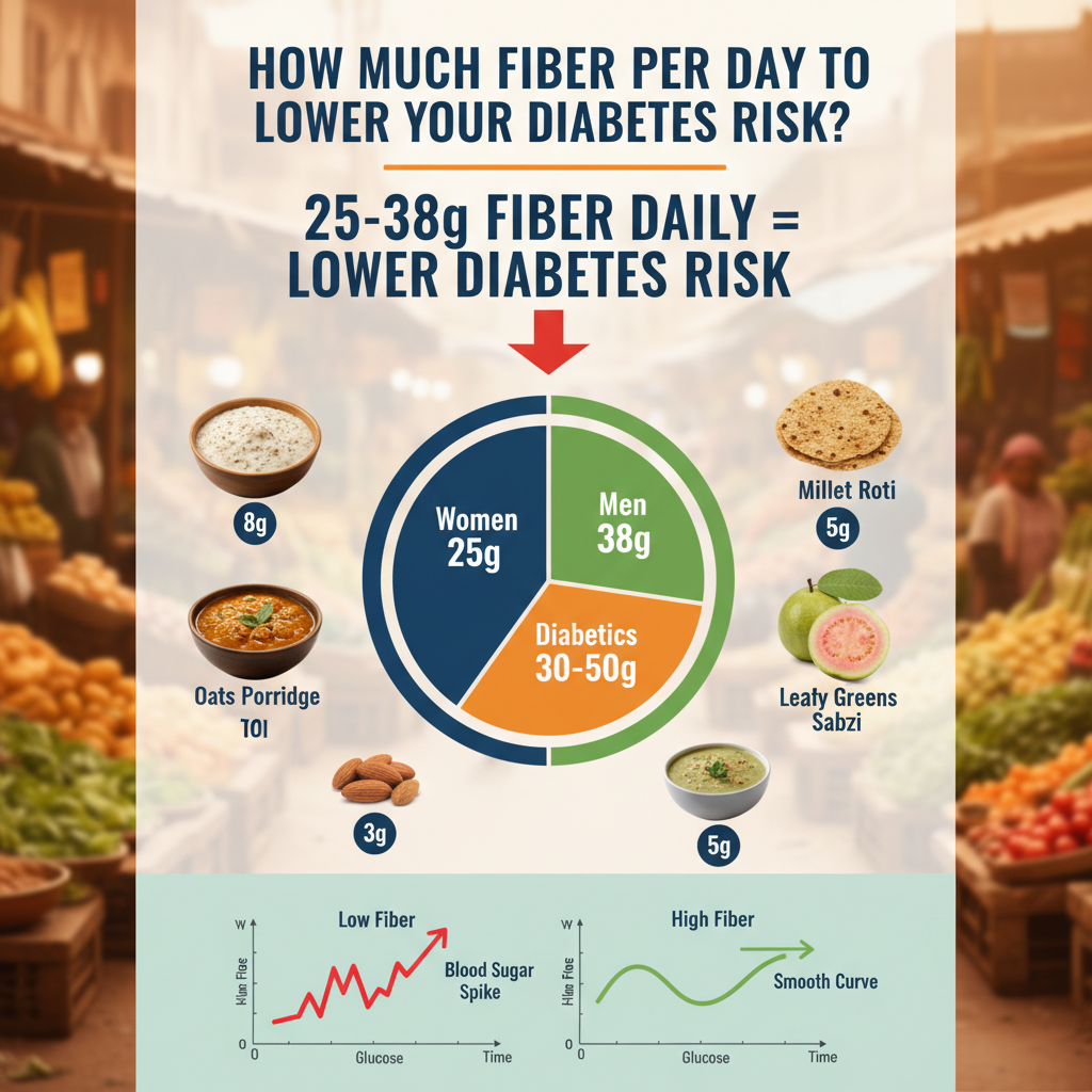 How Much Fiber per Day to Lower Your Diabetes Risk?