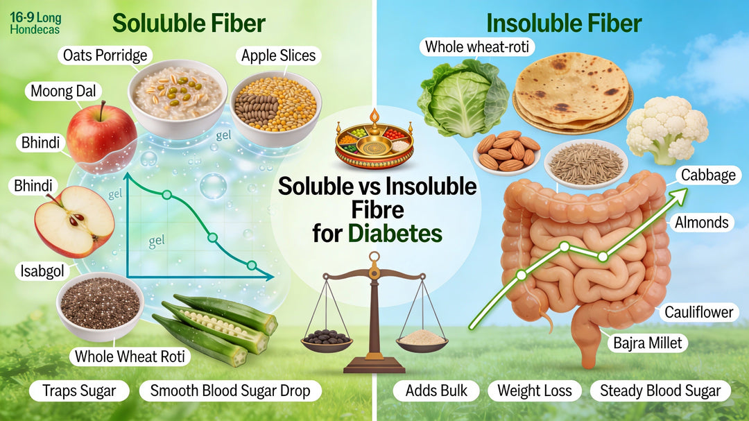 Soluble vs Insoluble Fibre: Which Matters More for Blood Sugar Control in Diabetes?