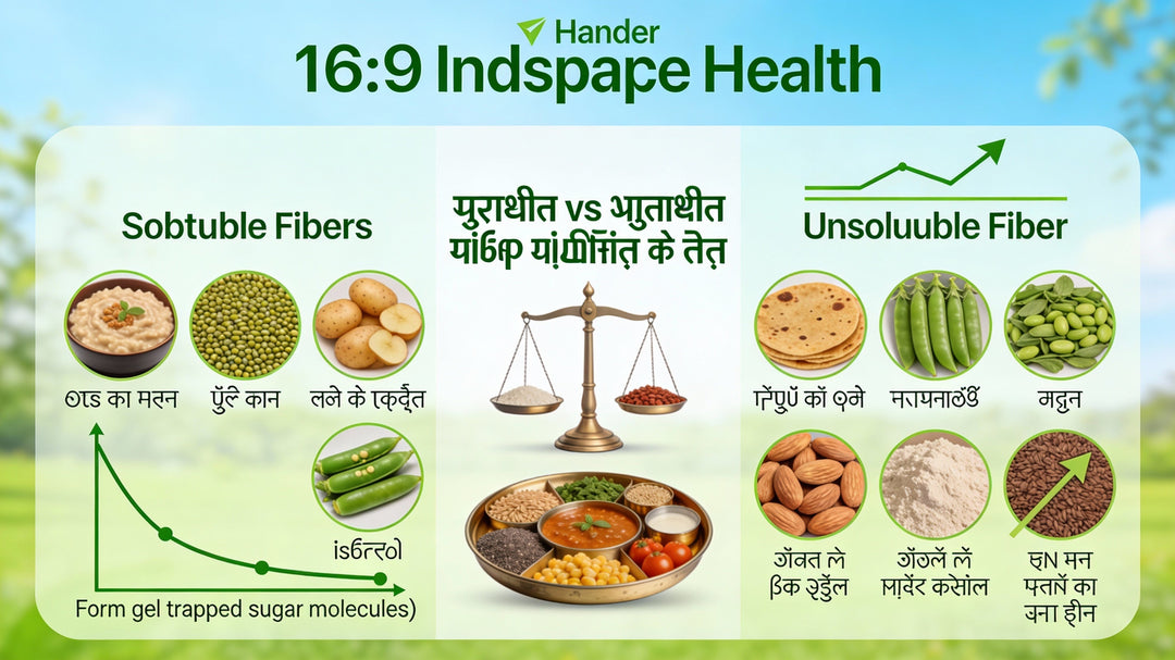 घुलनशील बनाम अघुलनशील फाइबर: डायबिटीज में ब्लड शुगर कंट्रोल के लिए कौन बेहतर?