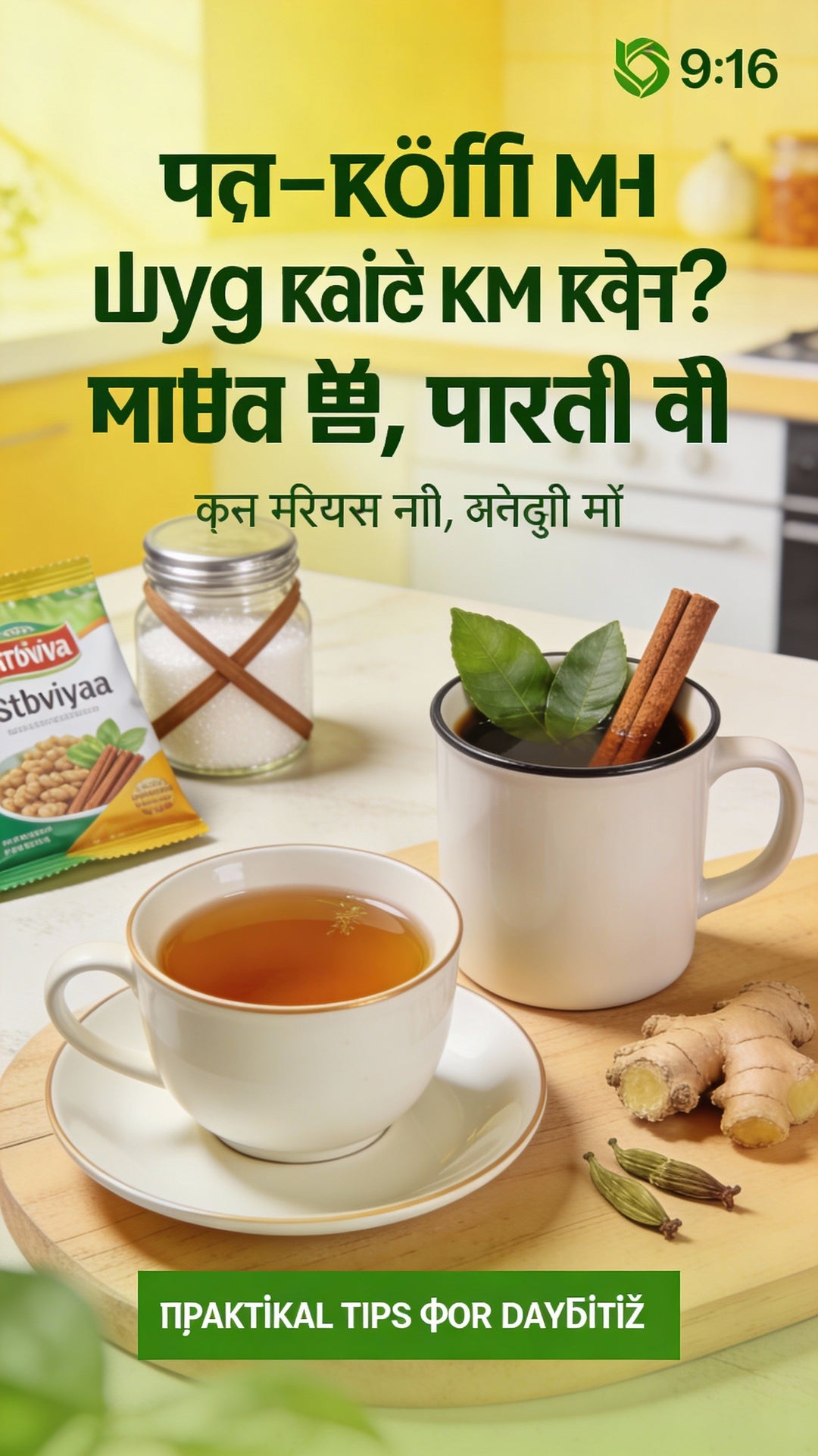 चाय-कॉफी में शुगर कैसे कम करें? मीठा भी, हेल्दी भी – प्रैक्टिकल टिप्स