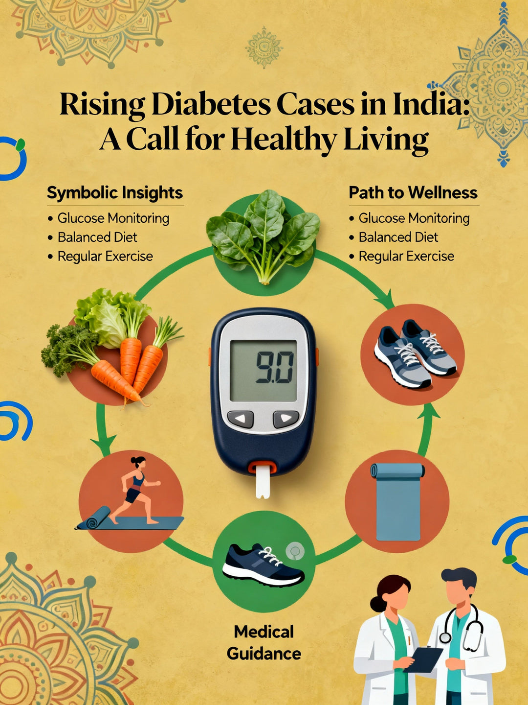 भारत में डायबिटीज का तेजी से बढ़ता प्रकोप और इससे बचाव के उपाय