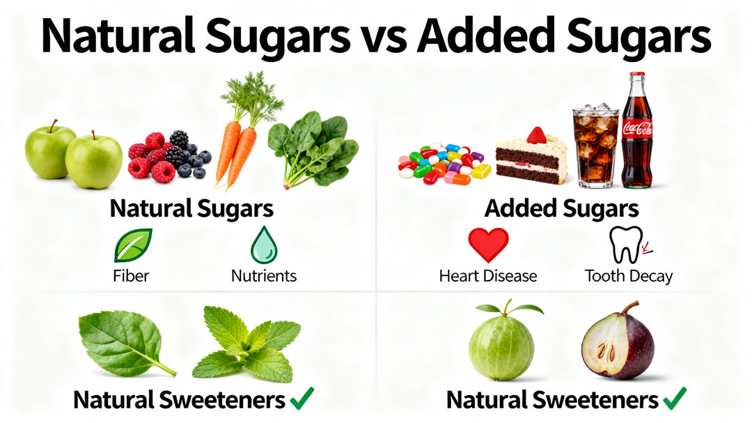 Busting Myths: Natural vs Added Sugars and the Truth About Natural Sweeteners