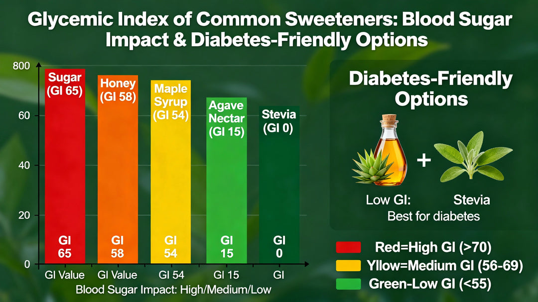 Glycemic Index & Sweeteners—How They Affect Blood Sugar for Diabetes and Fitness