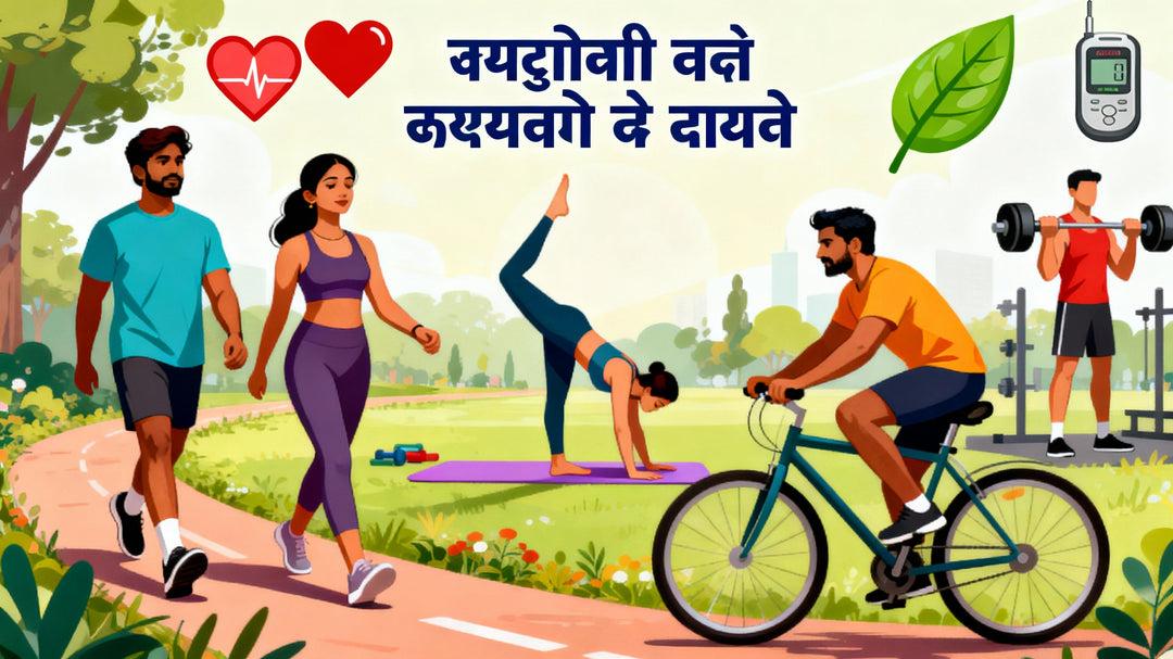 डायबिटीज़ और व्यायाम: वॉक, योग, स्ट्रेंथ ट्रेनिंग और रोज़ाना 30 मिनट एक्टिविटी के फायदे