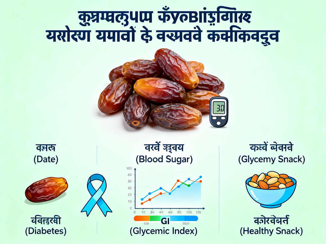 क्या खजूर डायबिटीज के लिए अच्छा है? ब्लड शुगर पर असर, ग्लाइसेमिक इंडेक्स और सुरक्षित मात्रा