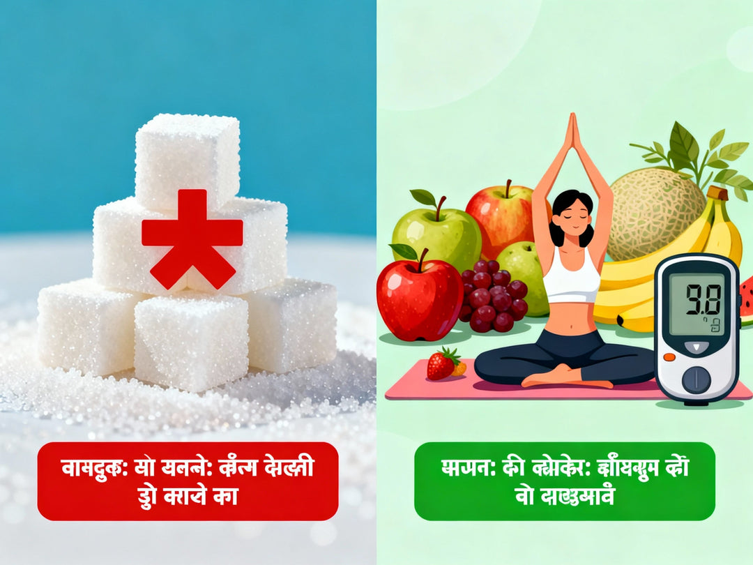 क्या चीनी ही डायबिटीज की असली दुश्मन है? मिथक बनाम सच