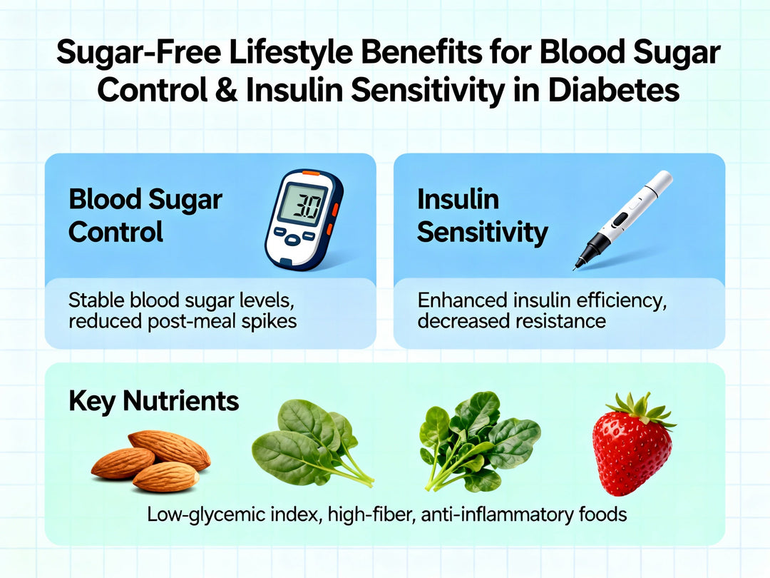 How a Sugar-Free Lifestyle Helps Manage Blood Sugar and Insulin Sensitivity