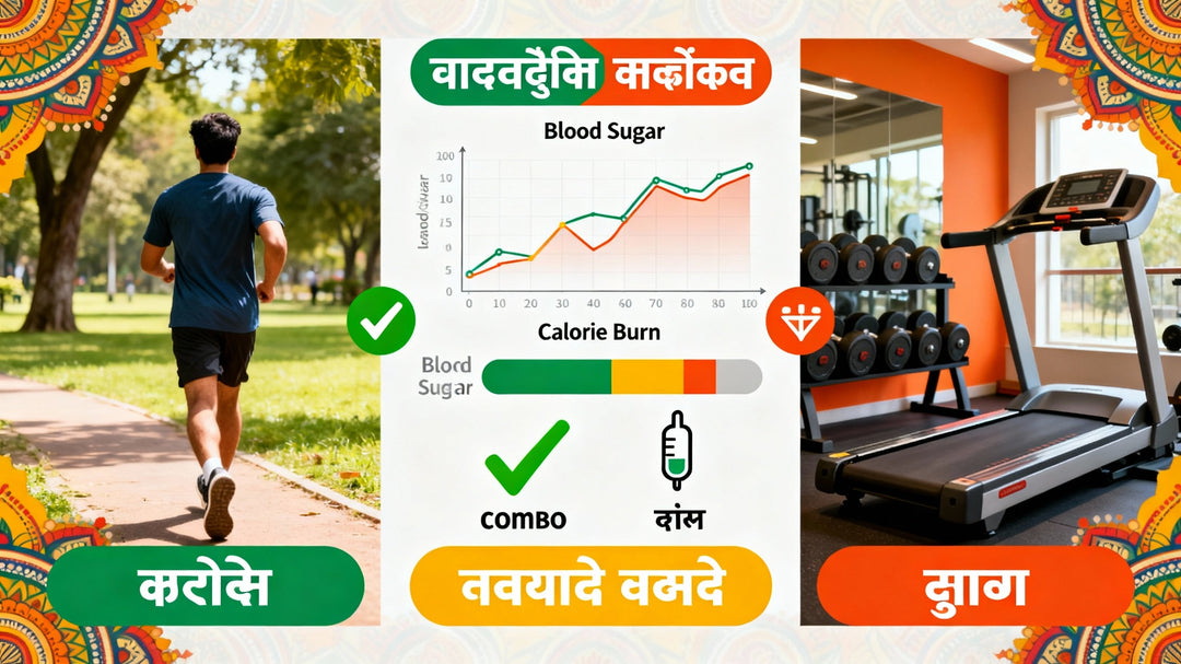 वॉकिंग vs जिम: डायबिटीज कंट्रोल के लिए कौन सा व्यायाम ज्यादा प्रभावी?