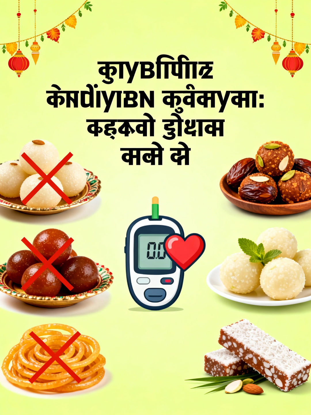 डायबिटीज में इंडियन मिठाइयाँ: छिपी चीनी से सावधान, हेल्दी विकल्प अपनाएँ!