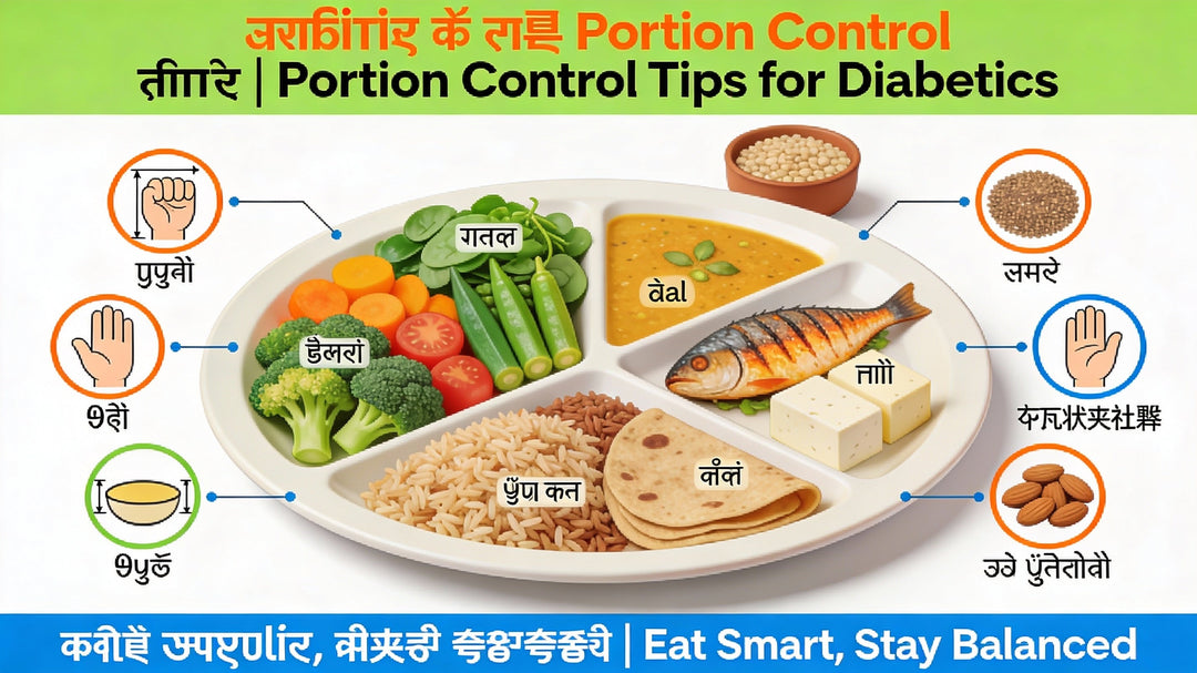 Portion Control Tips for Diabetics: Eat Smart, Stay Balanced.