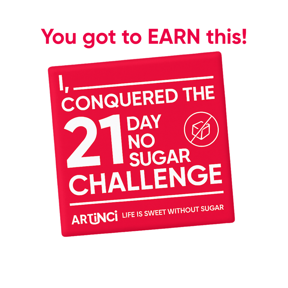 21 - Day - No Sugar Challenge - Starts 18th July - Artincisugar - freediabetic - friendlyweightloss