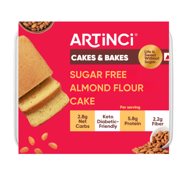 Almond Flour Cake - Keto, Sugar Free Gluten Free, Diabetic Friendly (contains egg) - BYOB