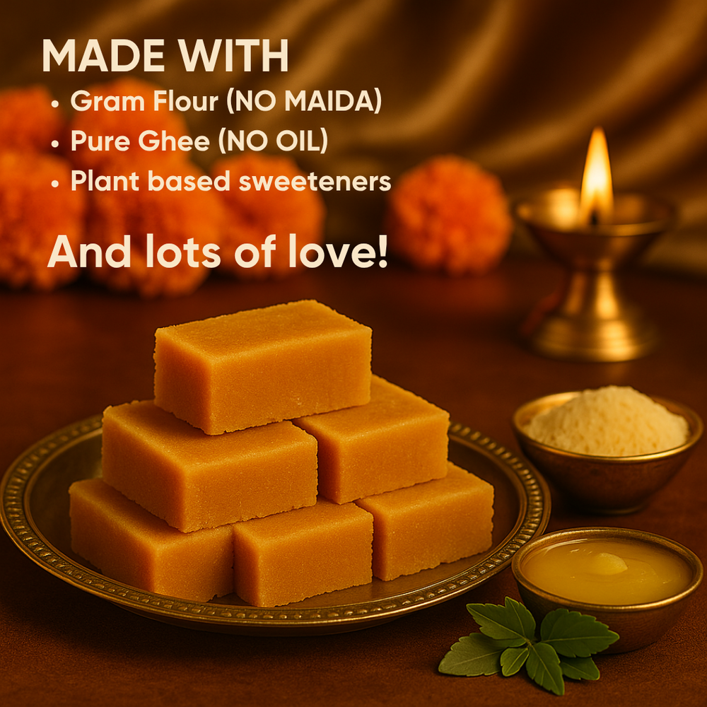 sugar free mysore pak, anand sweets, lal sweets, nandini mysore pak, sweet karam coffee, diabetic friendly