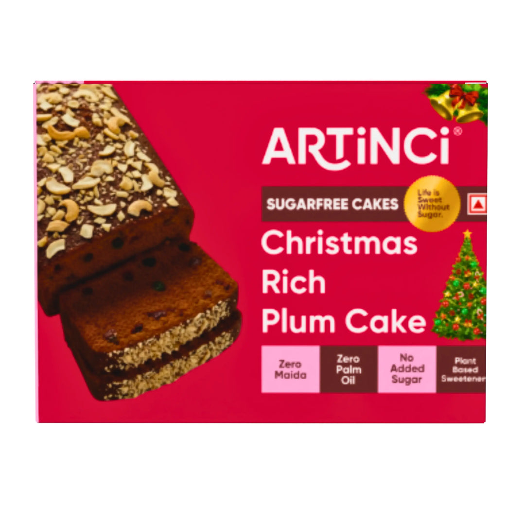🎁 Sugar free Christmas Plum Cake with Egg – BYOB