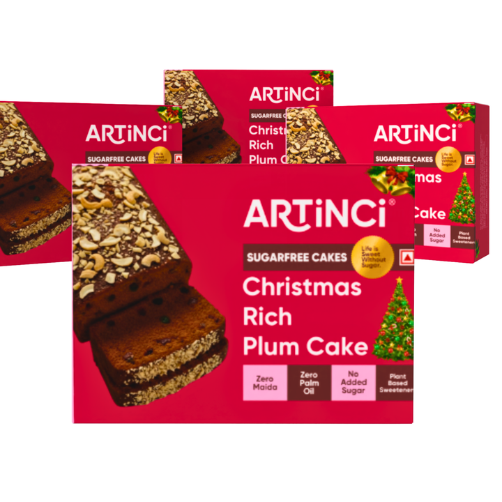 Sugar free Christmas Plum Cake with Egg – Gourmet Fruit & Nut Loaf | Irresistibly Yumm!