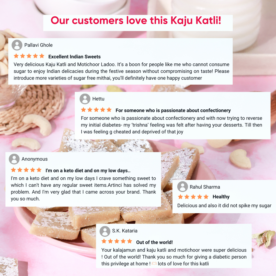 Customer reviews kaju katli
