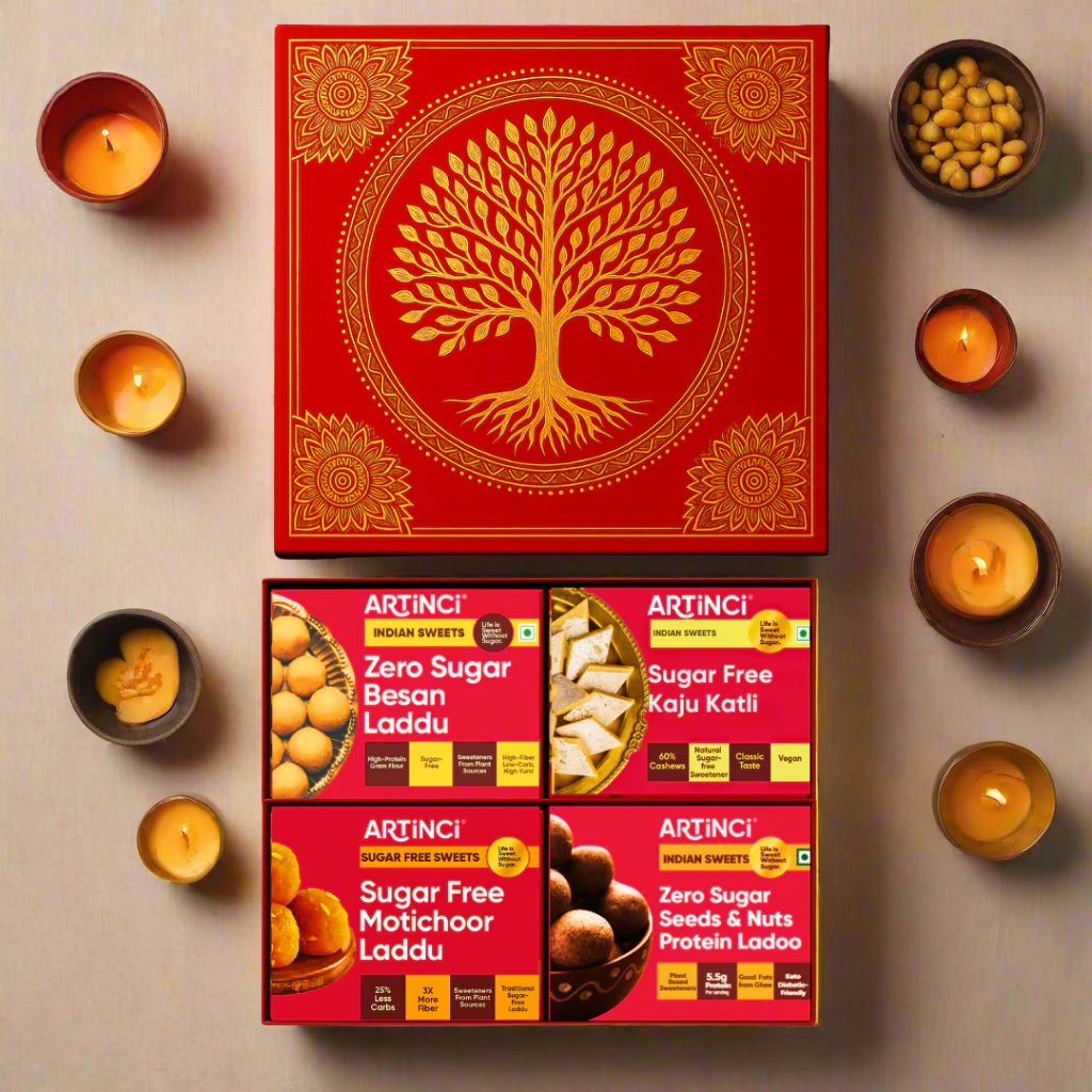 Gift Box 1 - Accommodates 4 trays of products