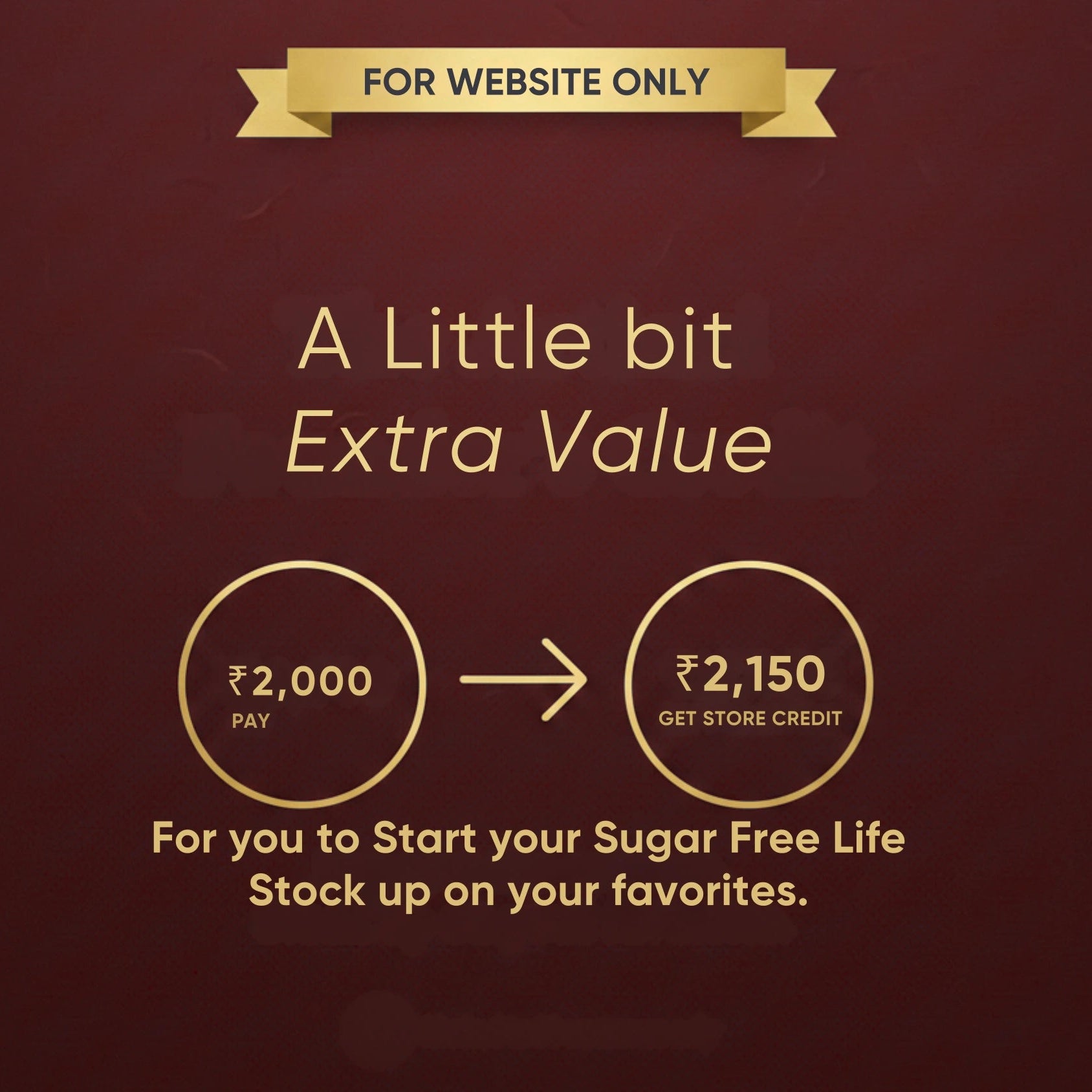 Extra Value - Store credits