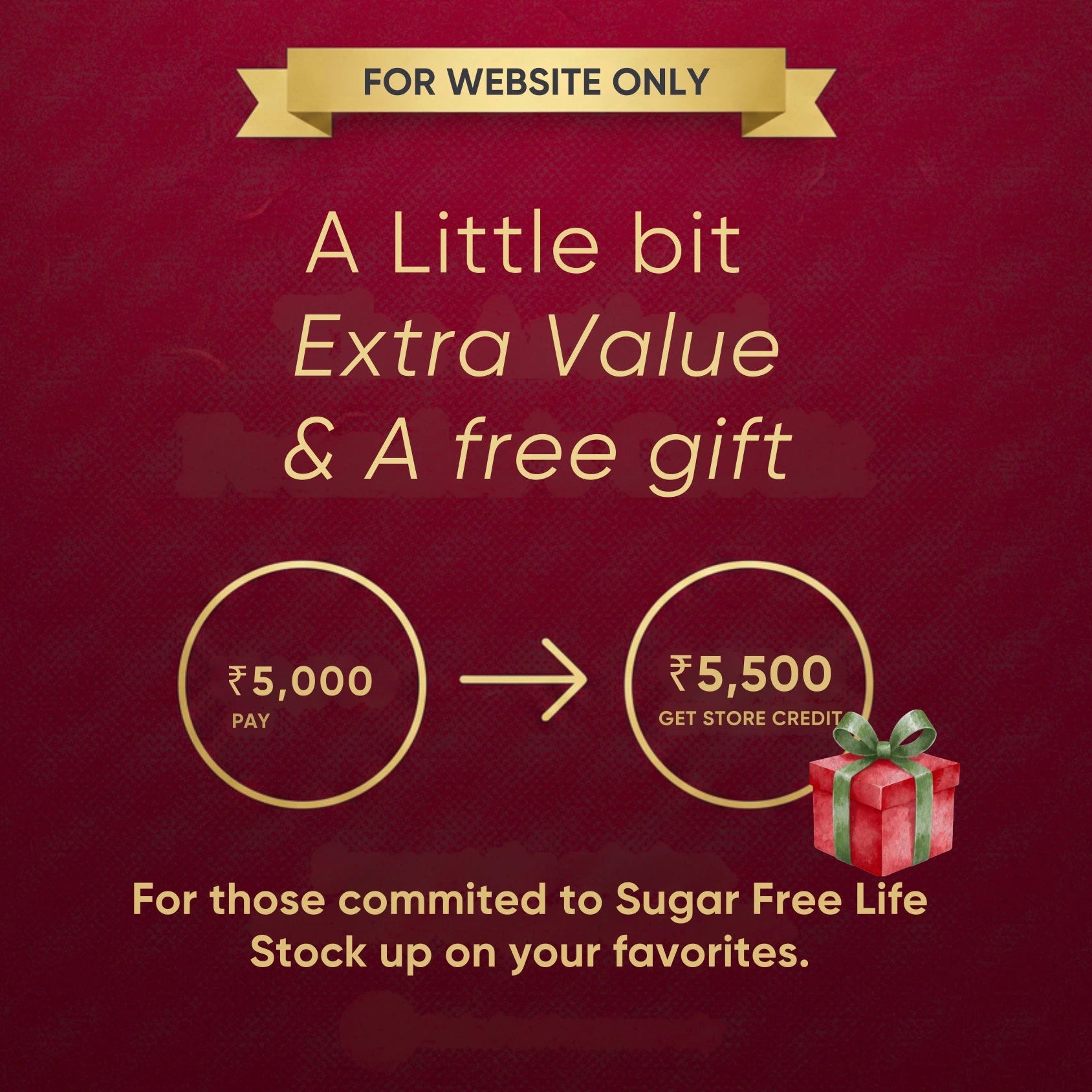 Extra Value - Store credits