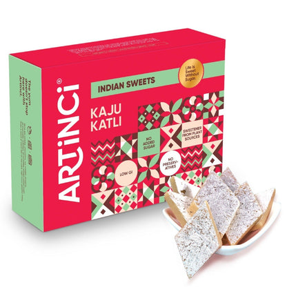 Kaju Katli 200g X Multi-Packs | Diabetic Friendly | Keto Friendly - Artinci#sugar-free##diabetic-friendly##weightloss#