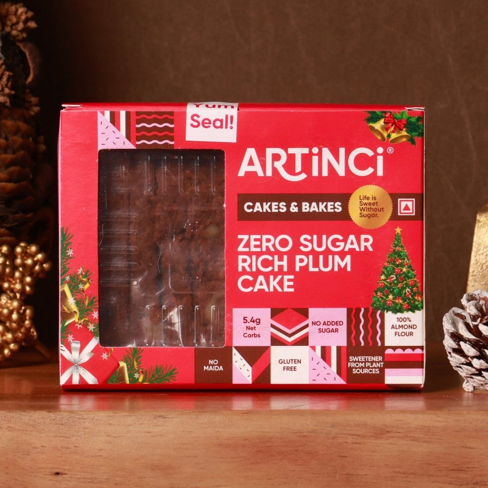 Sugar free Rich Plum Cake - Gluten free, Keto Friendly - Contains egg - Artinci#sugar - free##diabetic - friendly##weightloss#