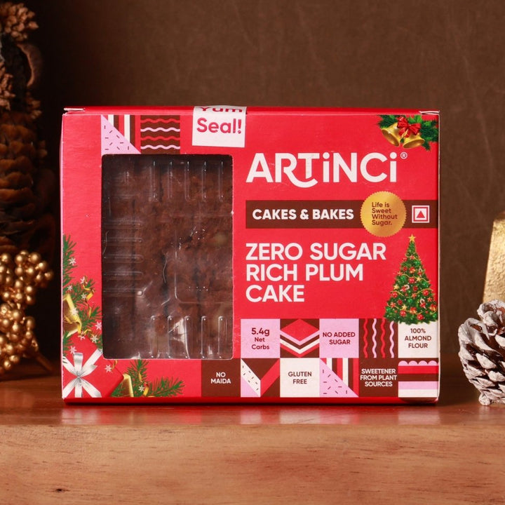 Sugar free Rich Plum Cake - Gluten free, Keto Friendly - Contains egg - Artinci#sugar - free##diabetic - friendly##weightloss#