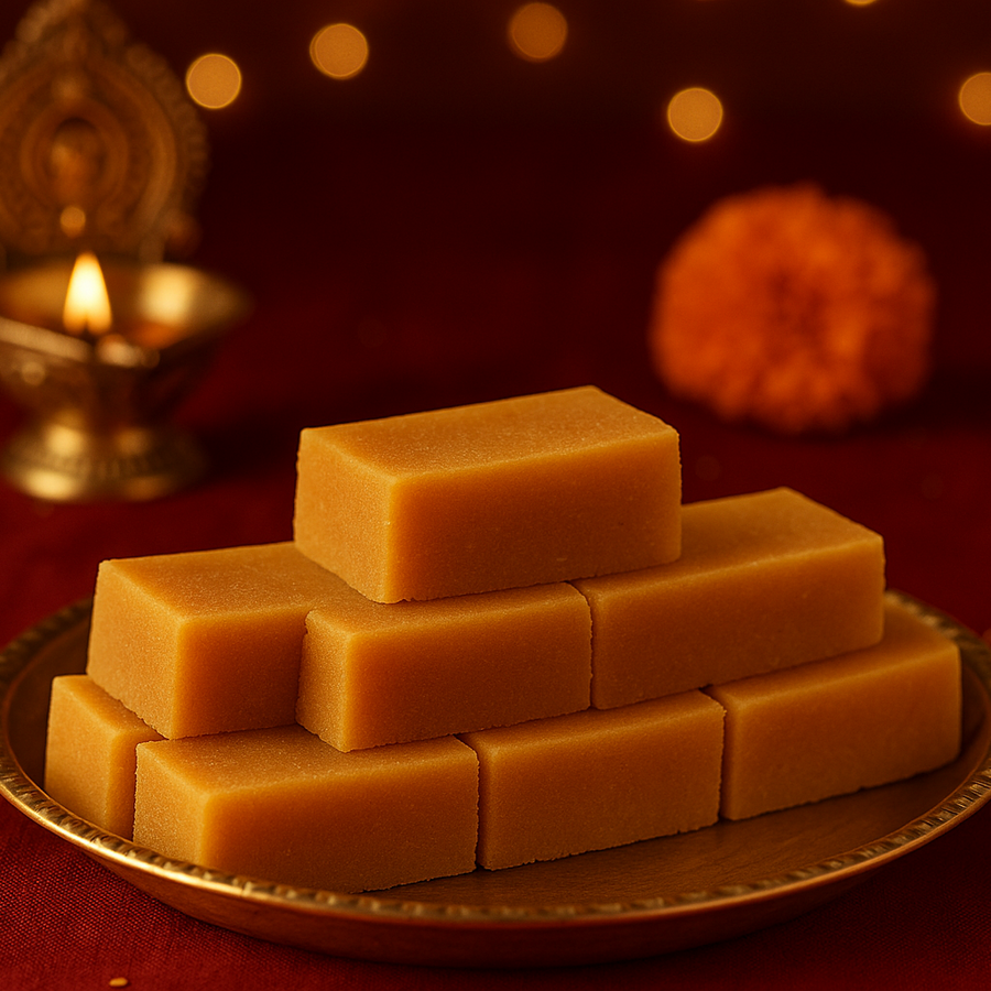 Mysore pak, ghee mysore pak, diabetic friendly sweet, sugar free mysore pak