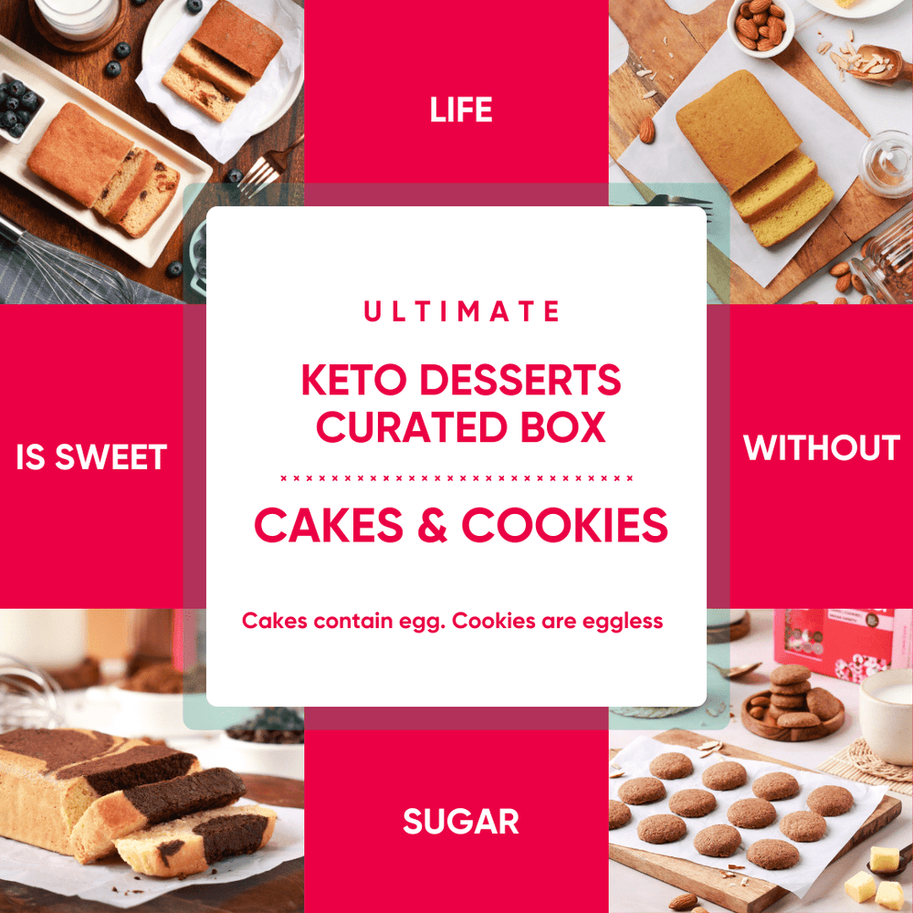 Ultimate Keto Dessert Box - Cakes and Cookies - Artincisugar - freediabetic - friendlyweightloss