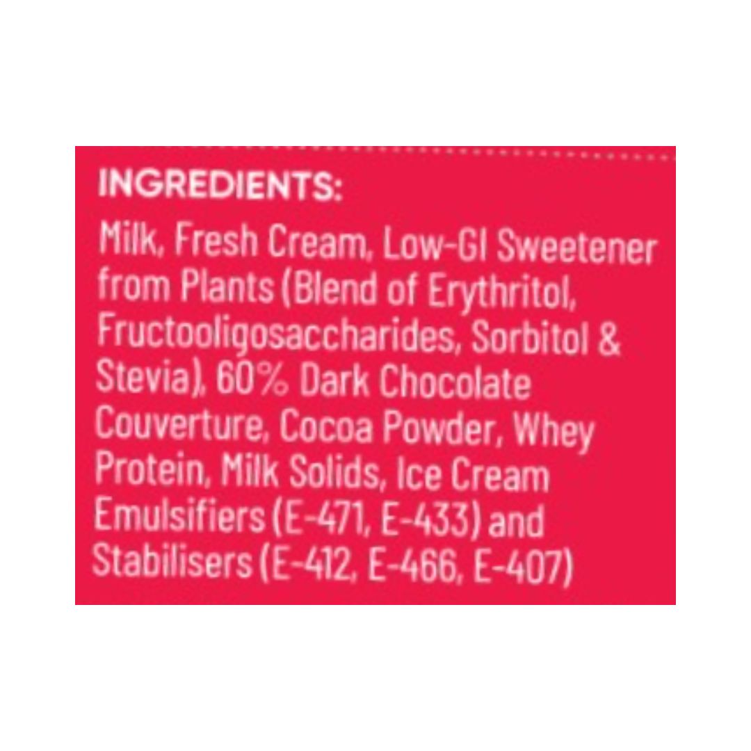 Sugar Free True Chocolate Ice Cream Ingredients